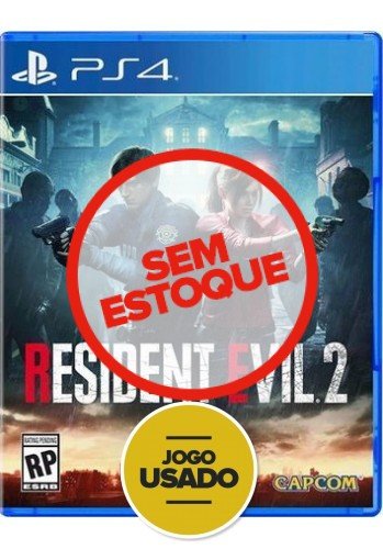 Resident Evil 2 - PS4 (Usado)